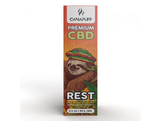 REST 95% CBD - CanaPuff - Einweg Vape - 1ml